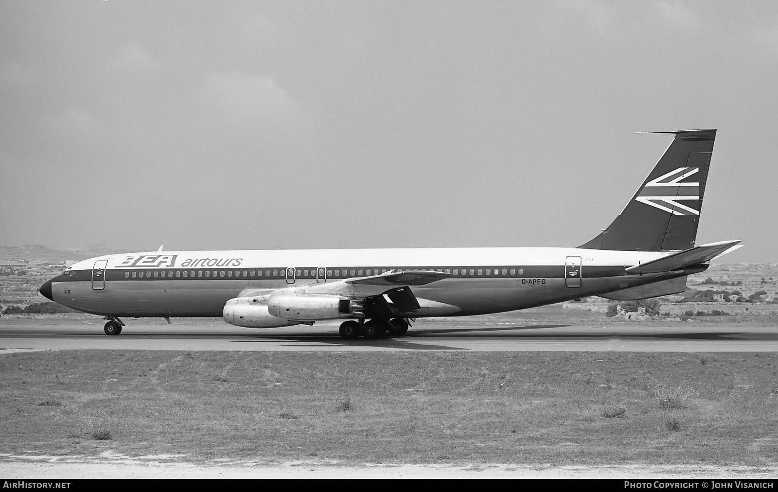 Aircraft Photo of G-APFG | Boeing 707-436 | BEA Airtours - British European Airways | AirHistory.net #372323