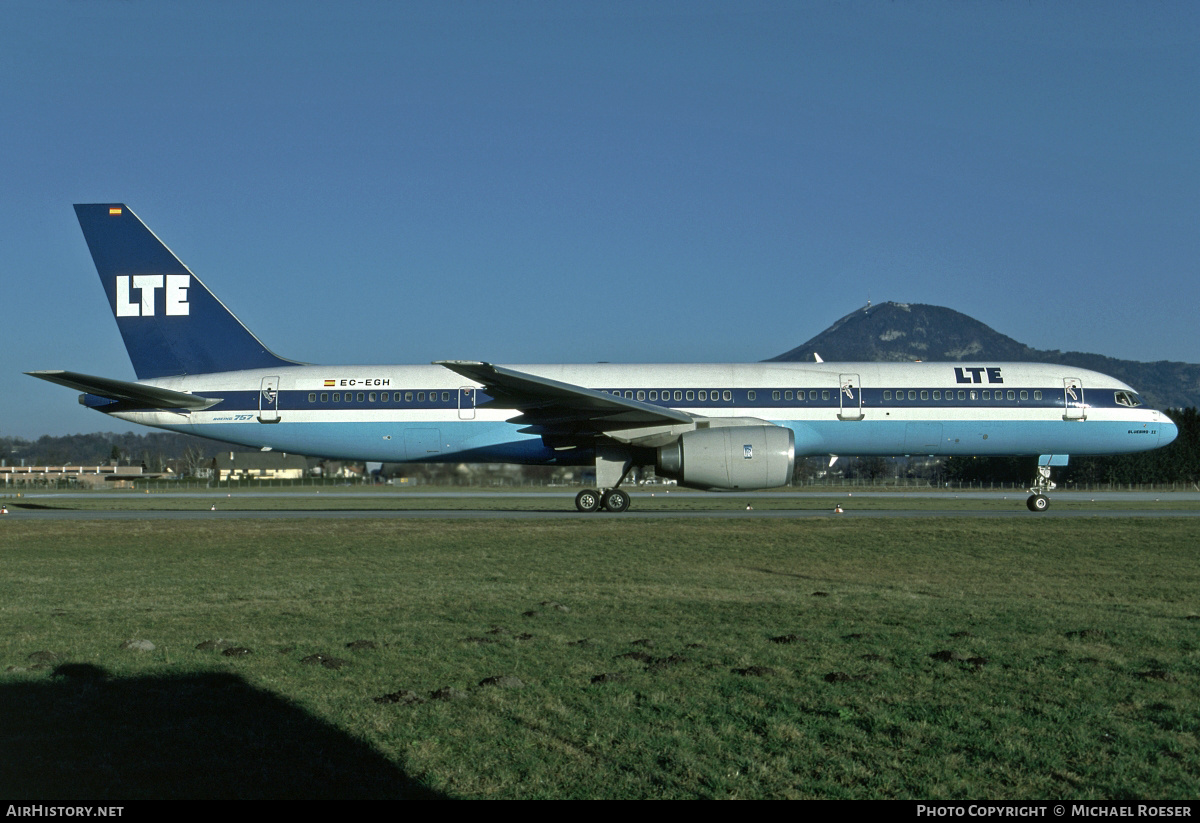 Aircraft Photo of EC-EGH | Boeing 757-2G5 | LTE International Airways | AirHistory.net #372331