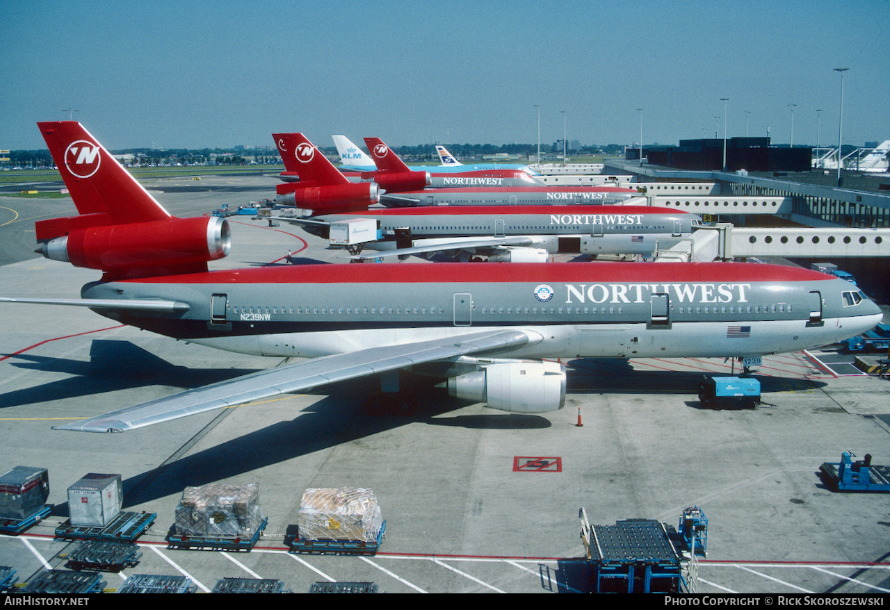 Aircraft Photo of N239NW | McDonnell Douglas DC-10-30/ER | Northwest Airlines | AirHistory.net #372342
