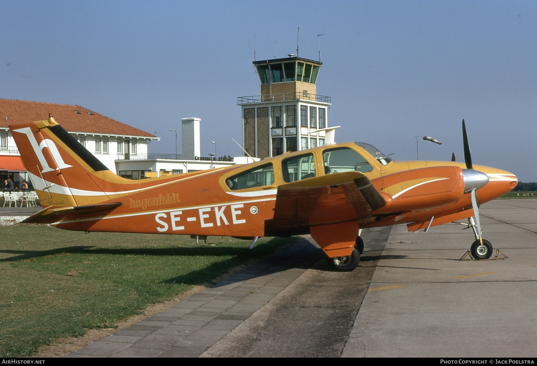 Aircraft Photo of SE-EKE | Beech 95-B55 | Hagenfeldt | AirHistory.net #372344