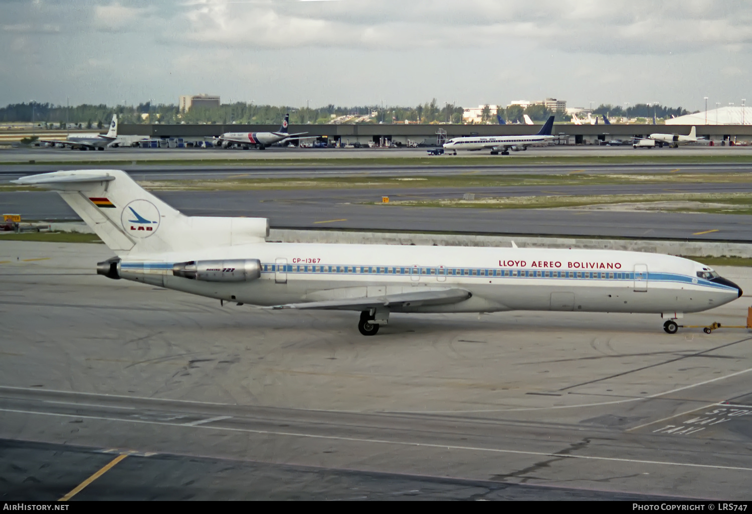 Aircraft Photo of CP-1367 | Boeing 727-2K3/Adv | Lloyd Aereo Boliviano - LAB | AirHistory.net #372347