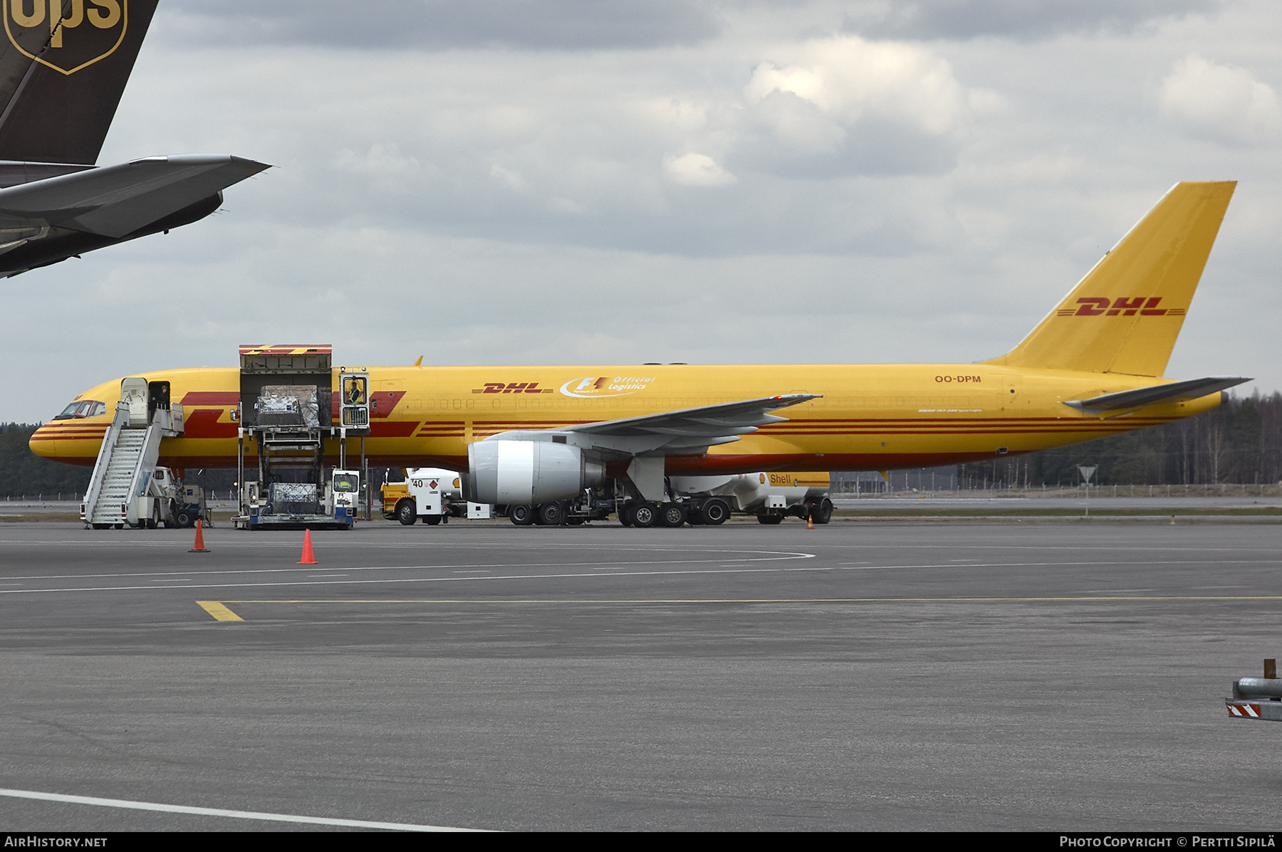 Aircraft Photo of OO-DPM | Boeing 757-236/SF | DHL International | AirHistory.net #372351