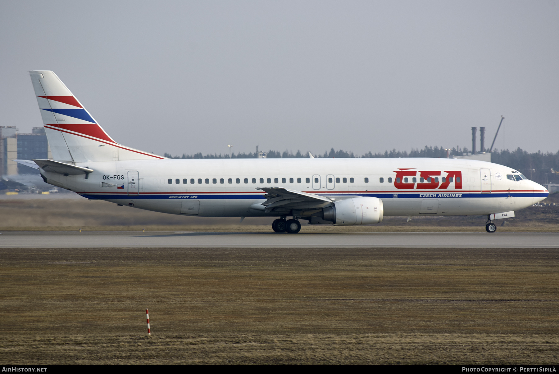 Aircraft Photo of OK-FGS | Boeing 737-45S | ČSA - Czech Airlines | AirHistory.net #372361