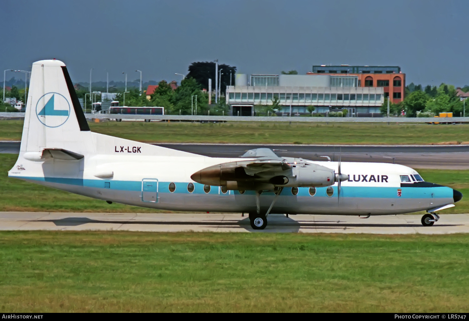Aircraft Photo of LX-LGK | Fokker F27-200 Friendship | Luxair | AirHistory.net #372367