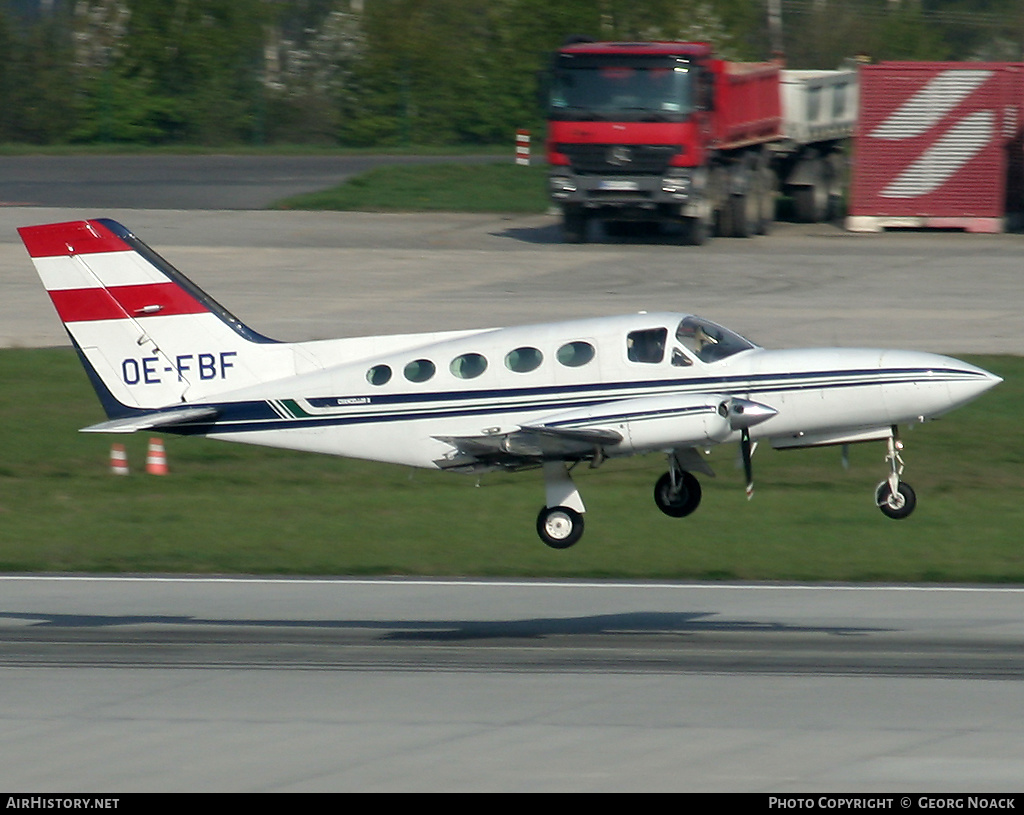 Aircraft Photo of OE-FBF | Cessna 414A Chancellor | AirHistory.net #372376