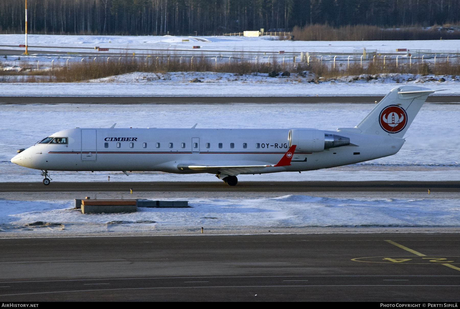 Aircraft Photo of OY-RJG | Canadair CRJ-200LR (CL-600-2B19) | Cimber Air | AirHistory.net #372384