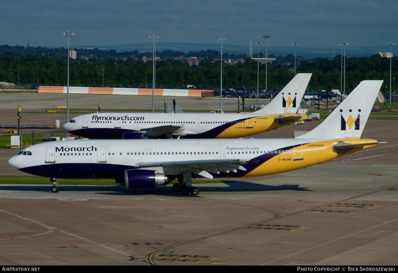 Aircraft Photo of G-MONR | Airbus A300B4-605R | Monarch Airlines | AirHistory.net #372386
