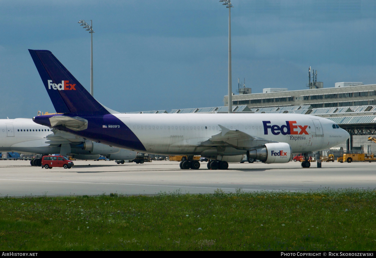 Aircraft Photo of N805FD | Airbus A310-324/F | FedEx Express - Federal Express | AirHistory.net #372390