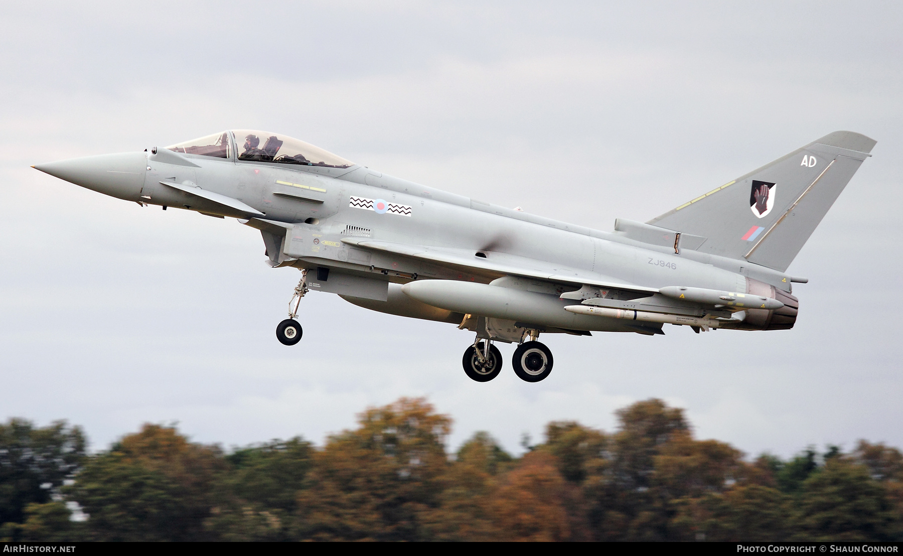 Aircraft Photo of ZJ946 | Eurofighter EF-2000 Typhoon FGR4 | UK - Air Force | AirHistory.net #372391