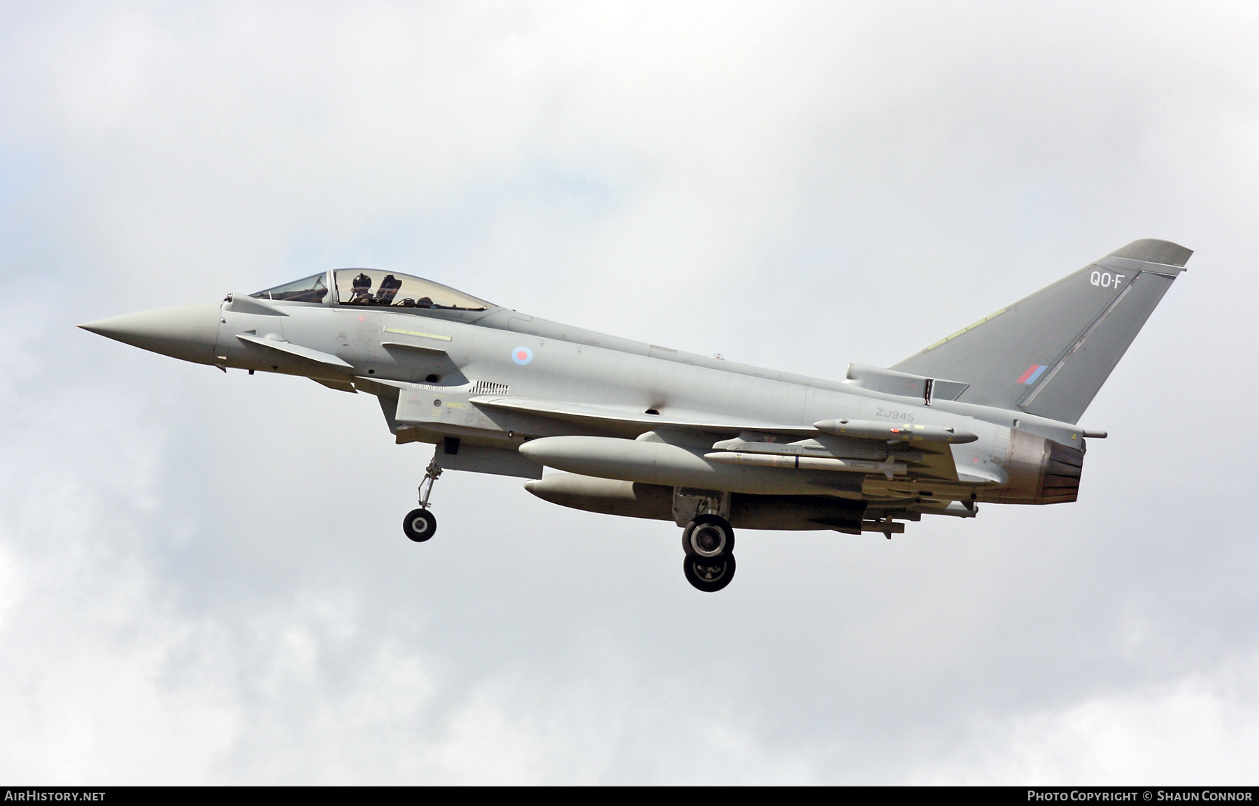 Aircraft Photo of ZJ945 | Eurofighter EF-2000 Typhoon FGR4 | UK - Air Force | AirHistory.net #372392