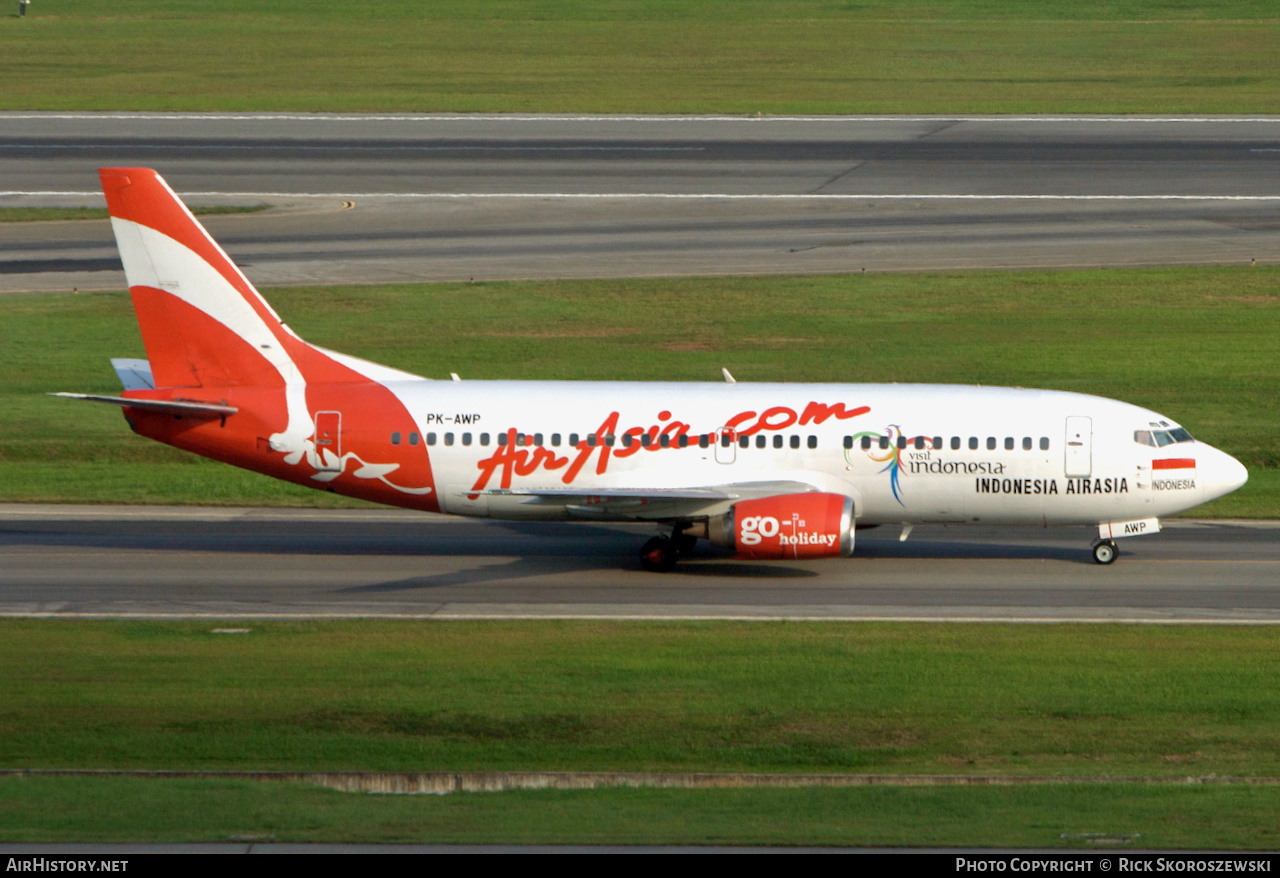 Aircraft Photo of PK-AWP | Boeing 737-3Y0 | AirAsia | AirHistory.net #372395