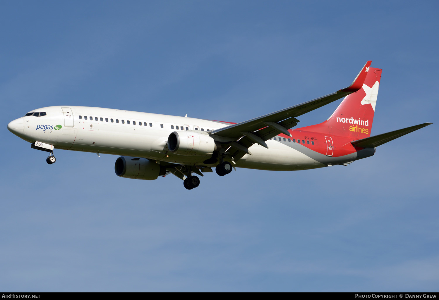Aircraft Photo of VQ-BUV | Boeing 737-86N | Nordwind Airlines | AirHistory.net #372396