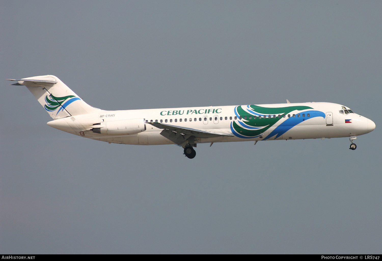 Aircraft Photo of RP-C1543 | McDonnell Douglas DC-9-31 | Cebu Pacific Air | AirHistory.net #372398