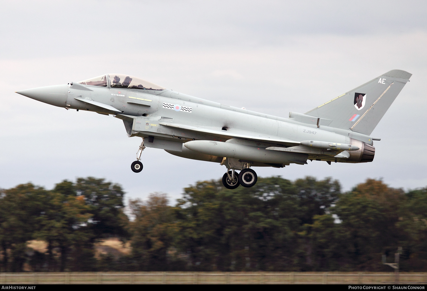 Aircraft Photo of ZJ947 | Eurofighter EF-2000 Typhoon FGR4 | UK - Air Force | AirHistory.net #372399