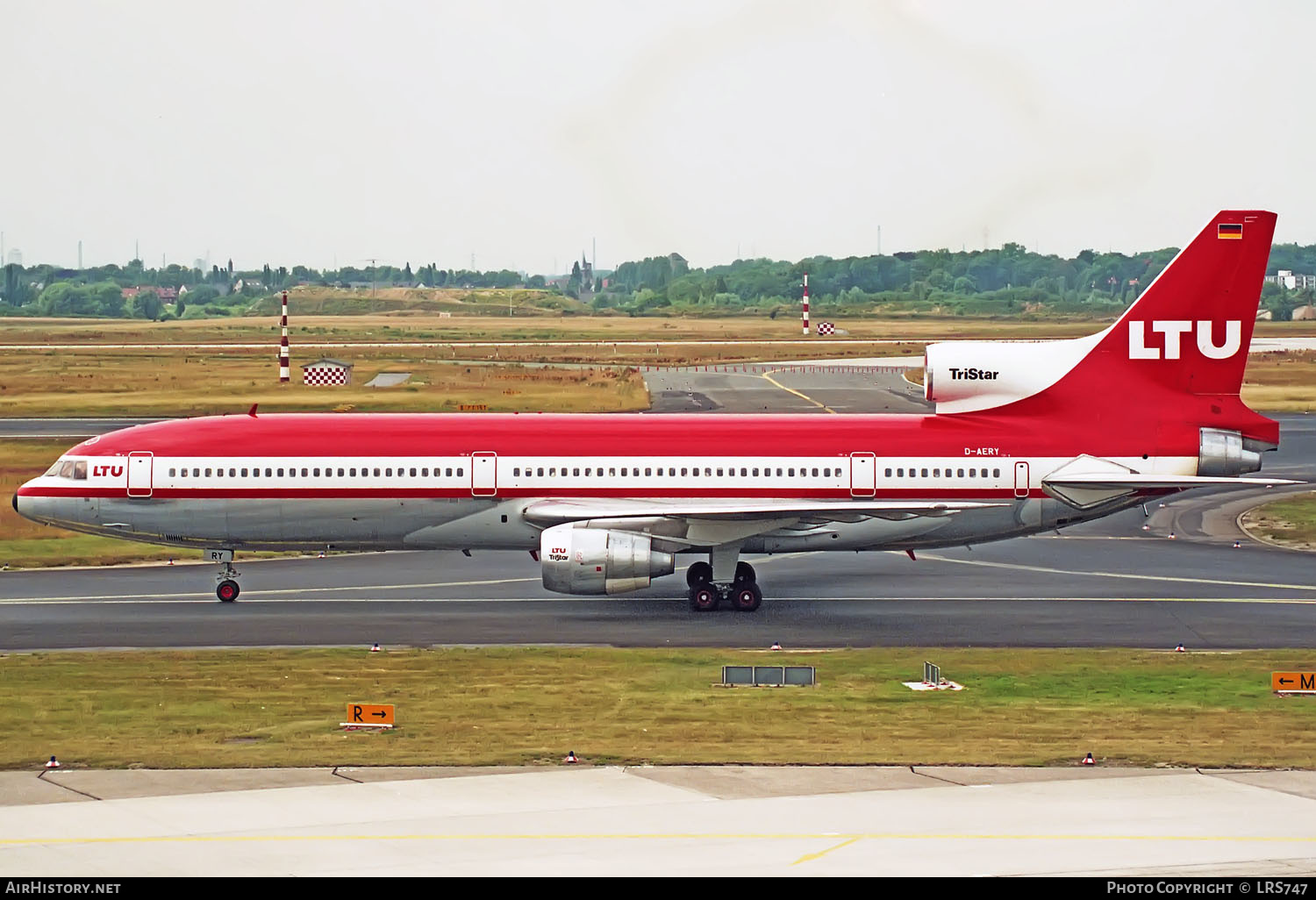 Aircraft Photo of D-AERY | Lockheed L-1011-385-1 TriStar 1 | LTU - Lufttransport-Unternehmen | AirHistory.net #372414