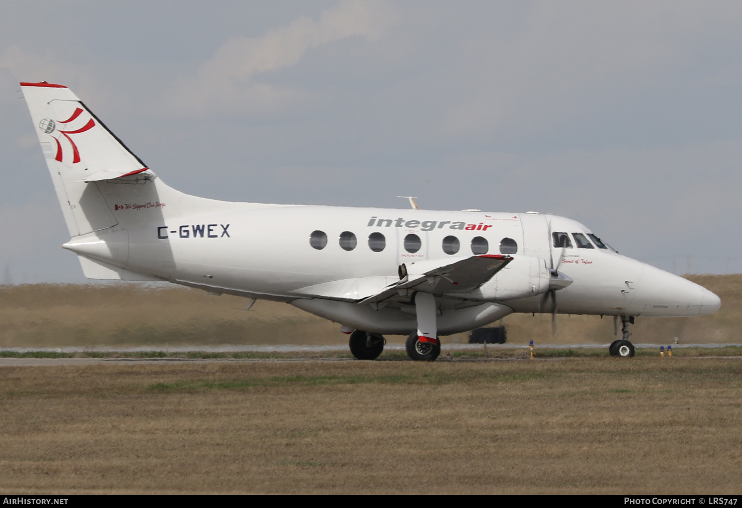 Aircraft Photo of C-GWEX | British Aerospace BAe-3101 Jetstream 31 | Integra Air | AirHistory.net #372435