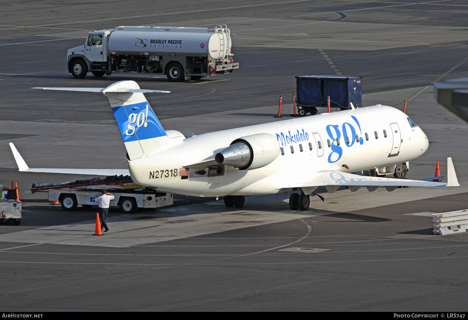 Aircraft Photo of N27318 | Bombardier CRJ-200 (CL-600-2B19) | Go! Mokulele | AirHistory.net #372444