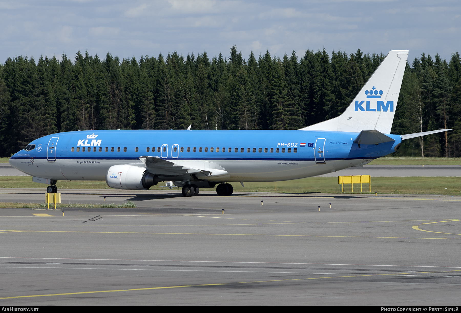Aircraft Photo of PH-BDZ | Boeing 737-406 | KLM - Royal Dutch Airlines | AirHistory.net #372447