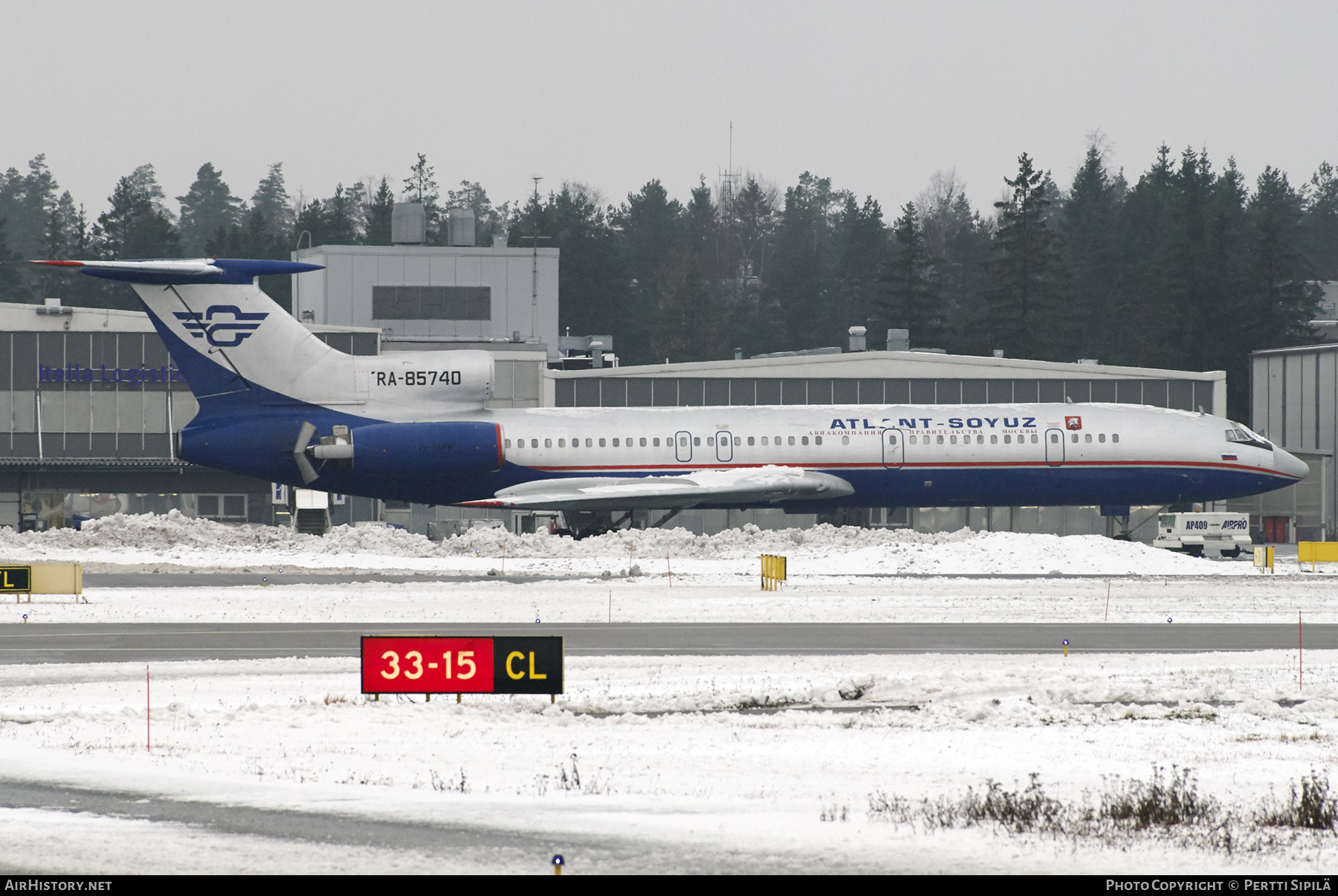 Aircraft Photo of RA-85740 | Tupolev Tu-154M | Atlant-Soyuz Airlines | AirHistory.net #372453
