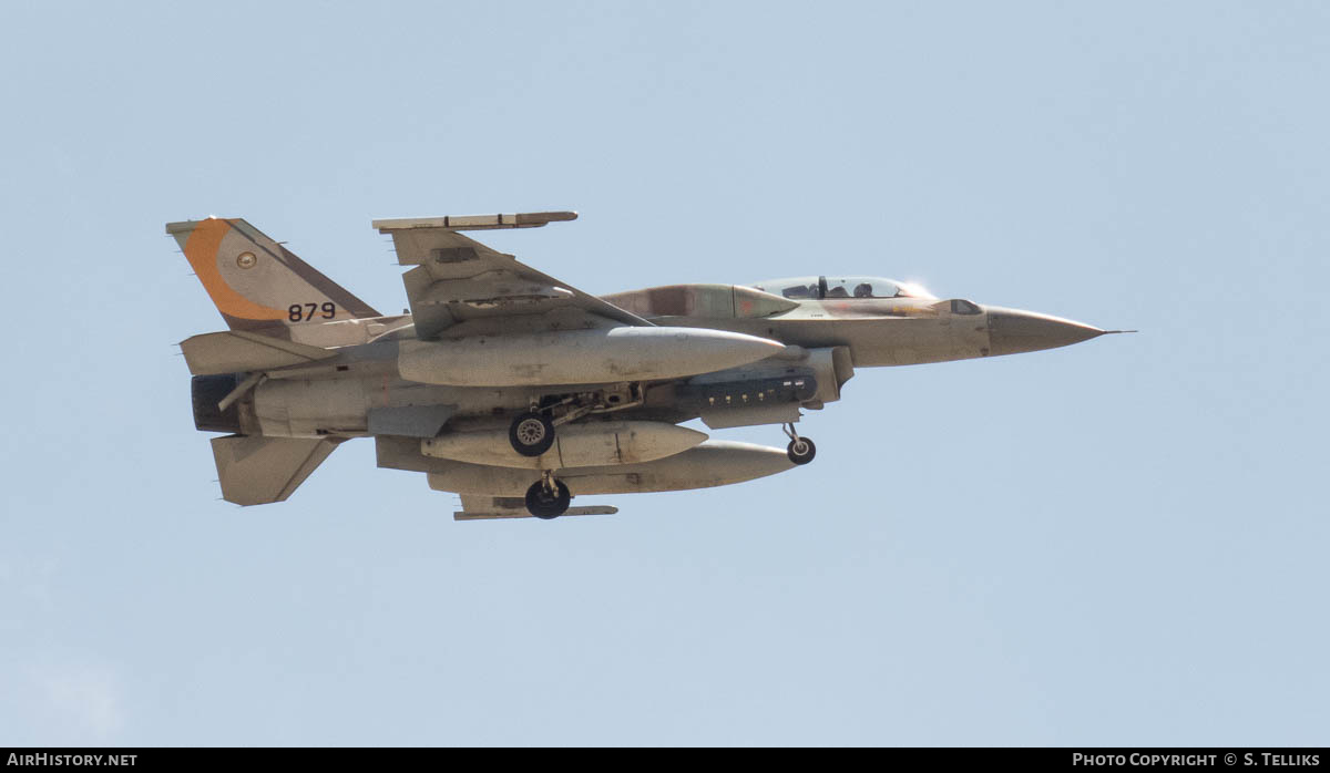 Aircraft Photo of 879 | Lockheed Martin F-16I Sufa | Israel - Air Force | AirHistory.net #372463