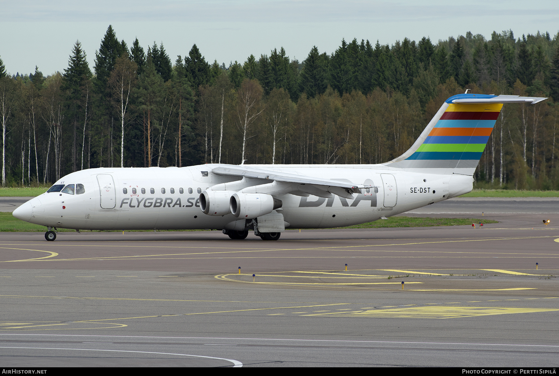 Aircraft Photo of SE-DST | British Aerospace Avro 146-RJ100 | BRA - Braathens Regional Airlines | AirHistory.net #372464