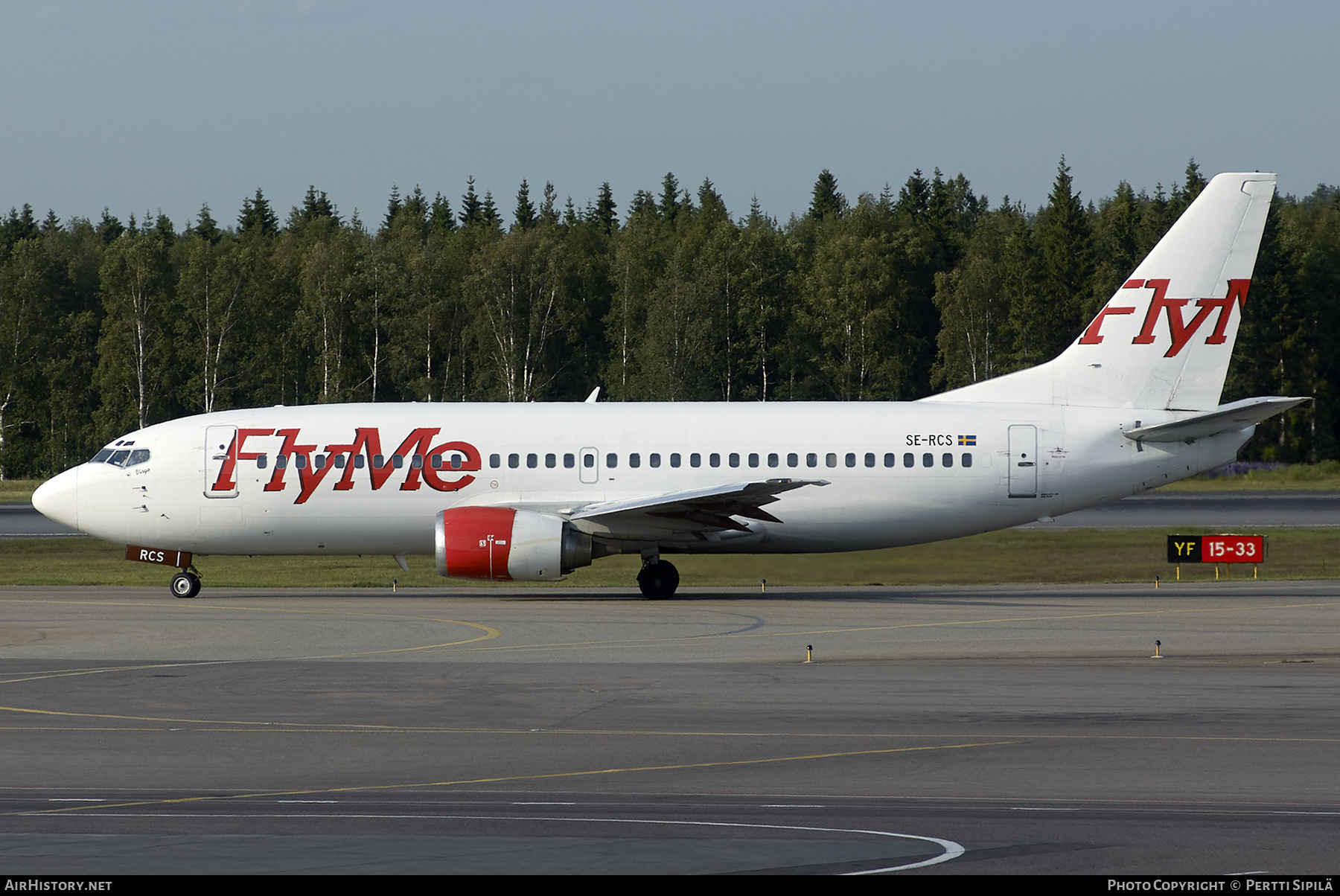 Aircraft Photo of SE-RCS | Boeing 737-3Q8 | FlyMe | AirHistory.net #372466