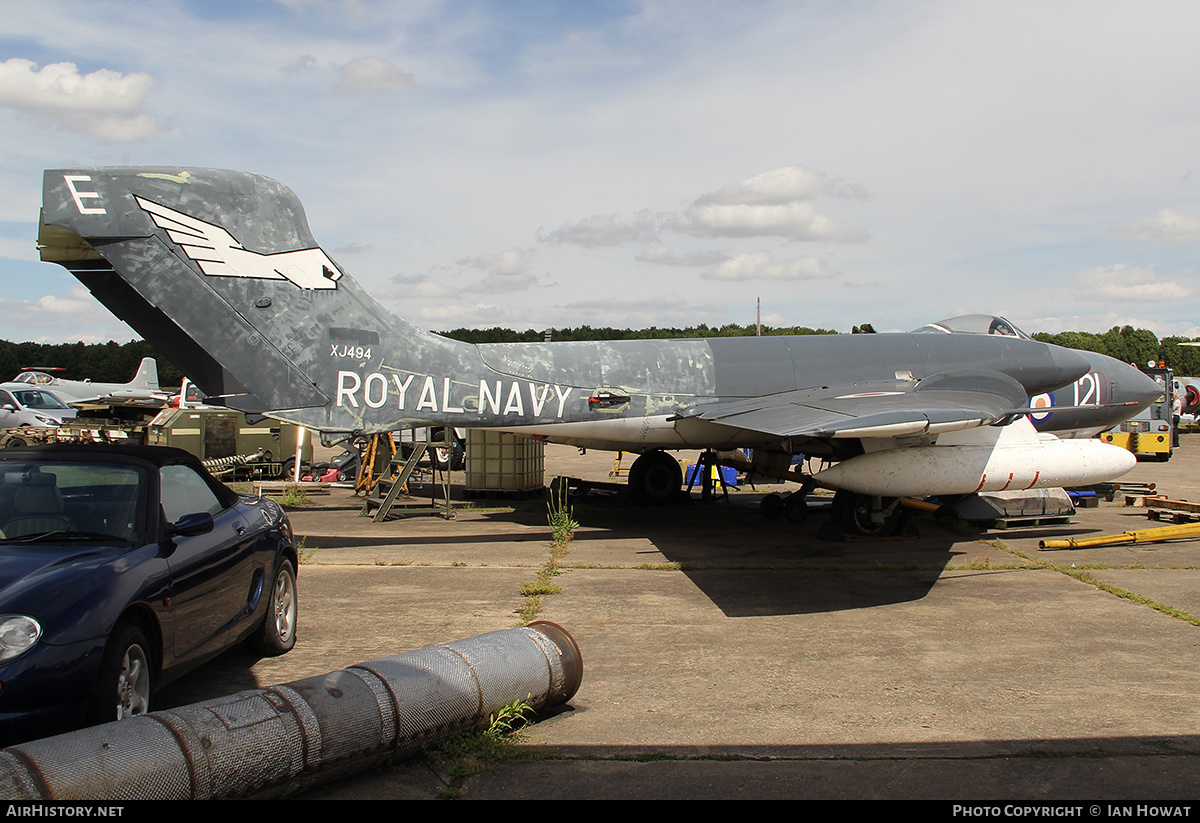 Aircraft Photo of XJ494 | De Havilland D.H. 110 Sea Vixen FAW2 | UK - Navy | AirHistory.net #372481