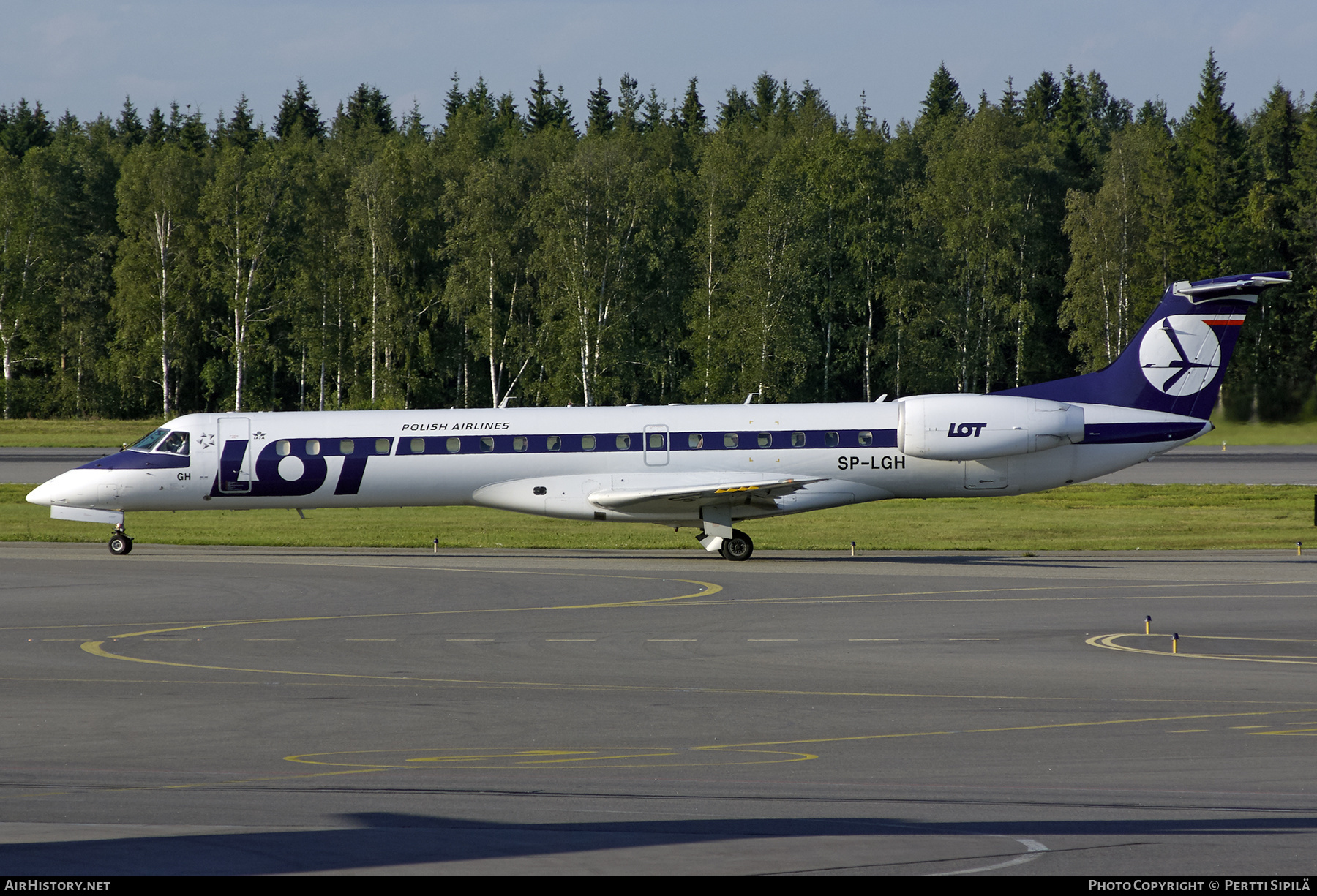 Aircraft Photo of SP-LGH | Embraer ERJ-145MP (EMB-145MP) | LOT Polish Airlines - Polskie Linie Lotnicze | AirHistory.net #372483