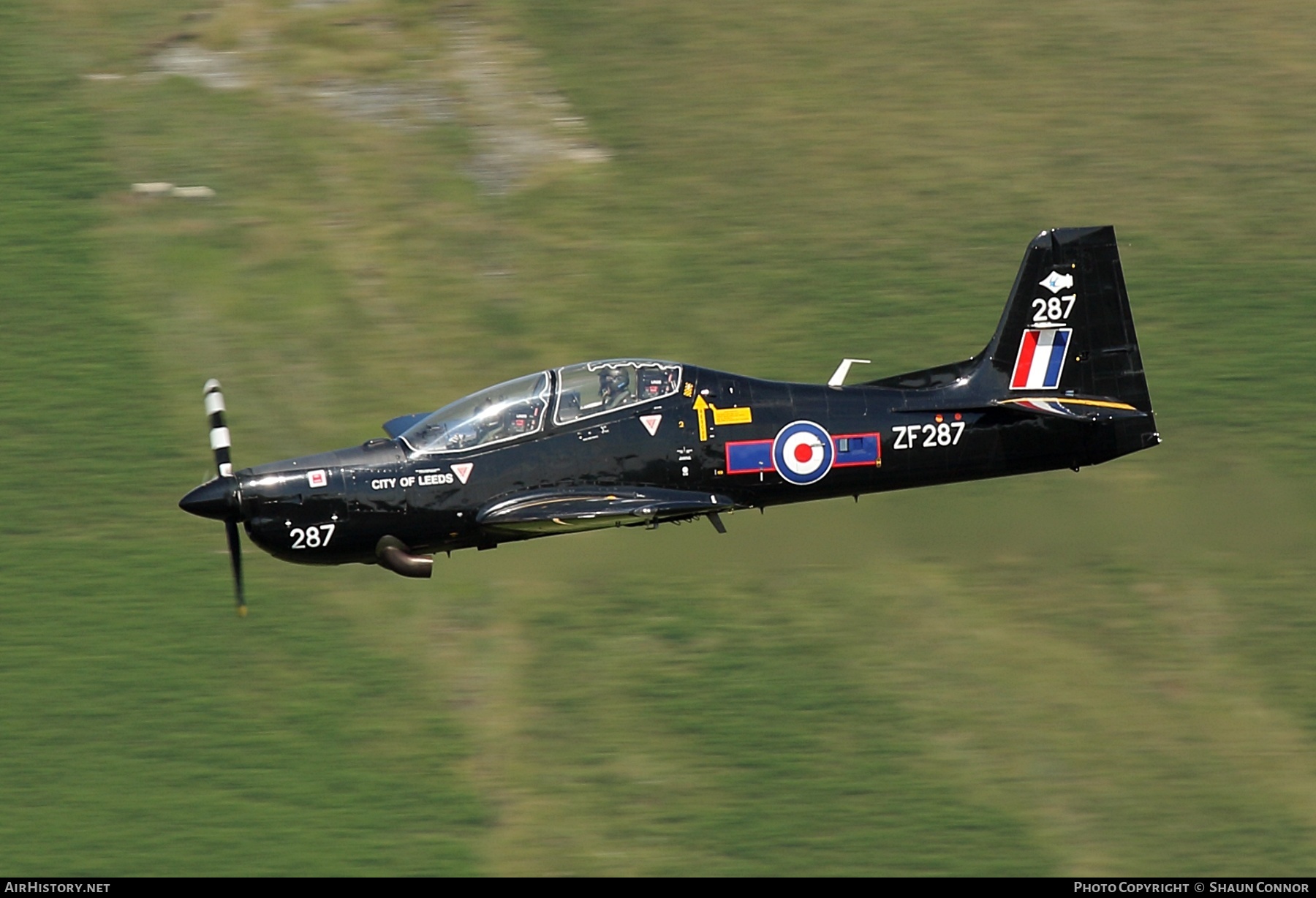 Aircraft Photo of ZF287 | Short S-312 Tucano T1 | UK - Air Force | AirHistory.net #372494
