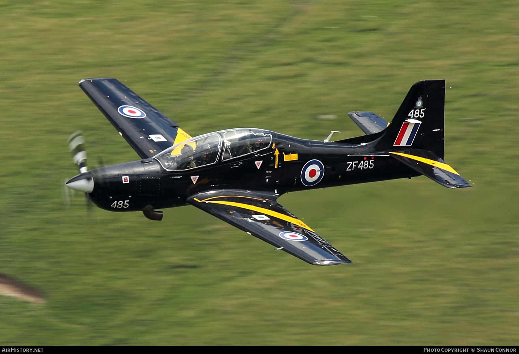 Aircraft Photo of ZF485 | Short S-312 Tucano T1 | UK - Air Force | AirHistory.net #372499