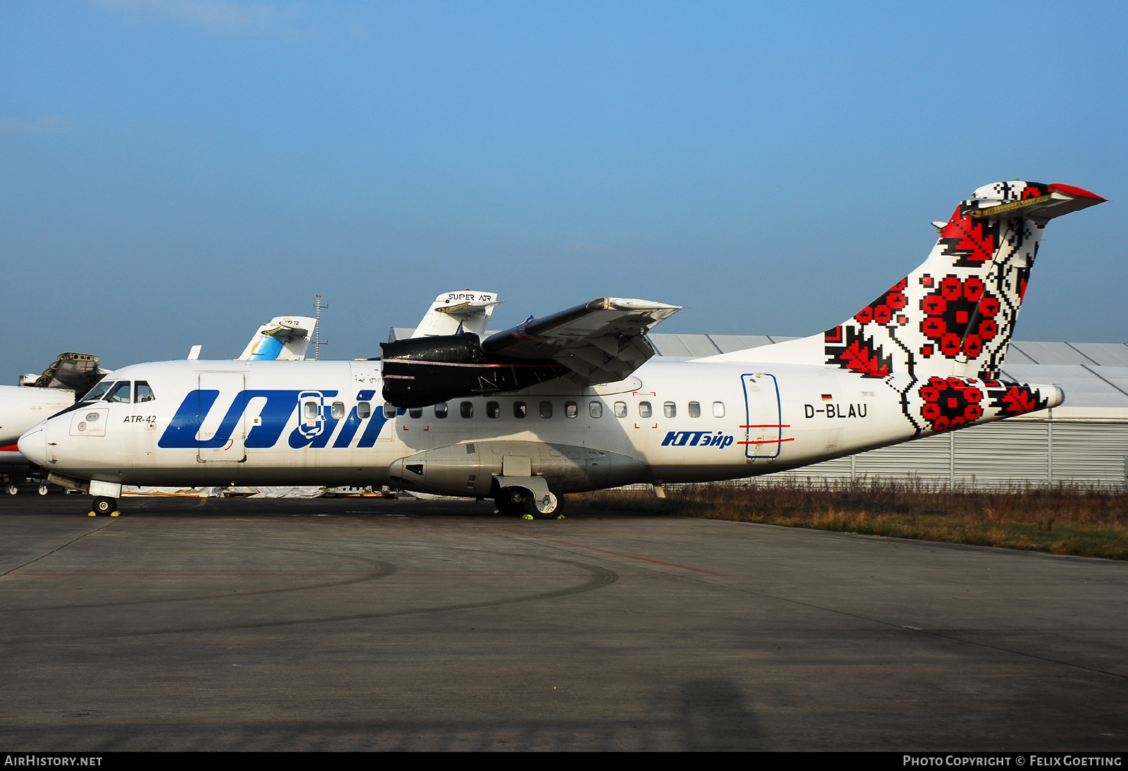 Aircraft Photo of D-BLAU | ATR ATR-42-300 | UTair | AirHistory.net #372500