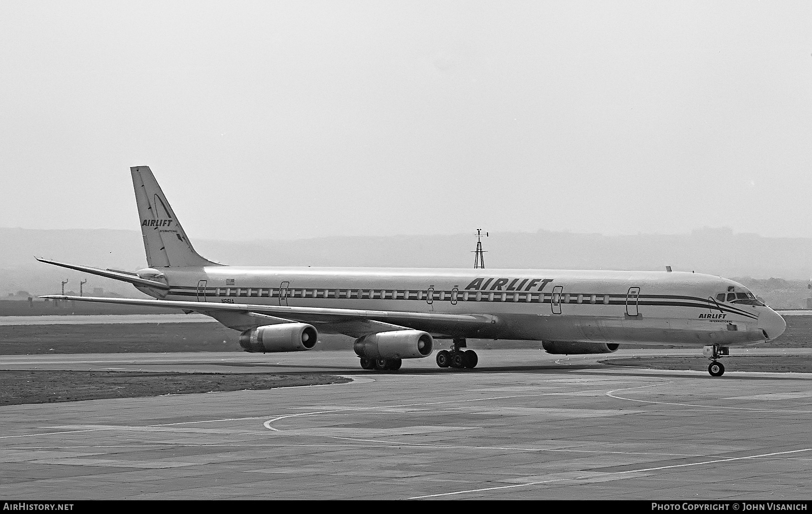 Aircraft Photo of N6161A | McDonnell Douglas DC-8-63CF | Airlift International | AirHistory.net #372545