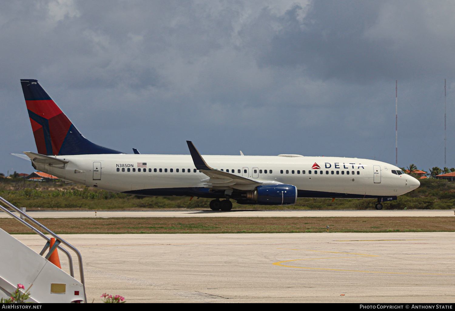 Aircraft Photo of N385DN | Boeing 737-832 | Delta Air Lines | AirHistory.net #372549