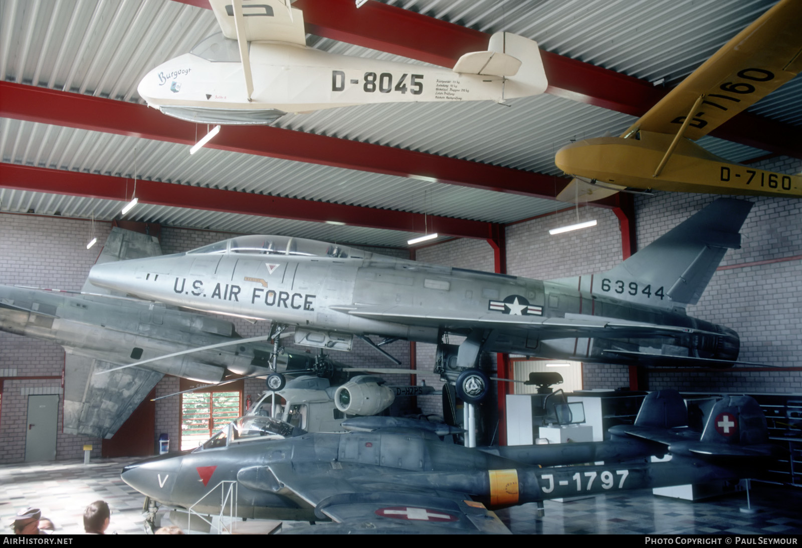 Aircraft Photo of 56-3944 / 63944 | North American TF-100F Super Sabre | USA - Air Force | AirHistory.net #372551