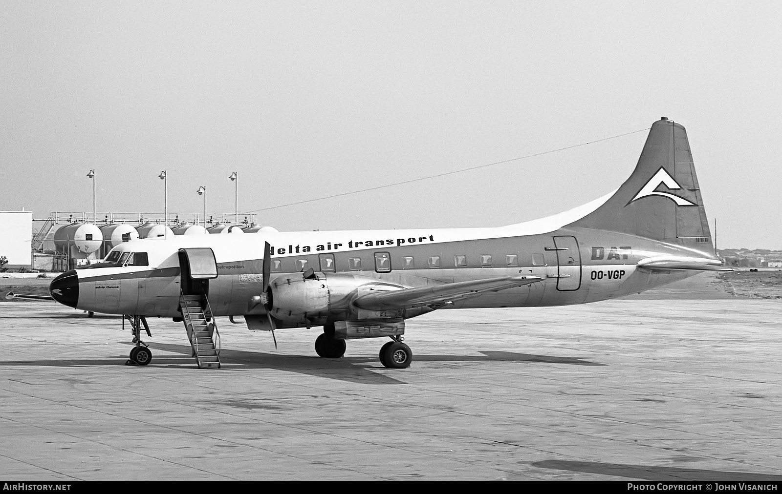 Aircraft Photo of OO-VGP | Convair 440-62 Metropolitan | Delta Air Transport - DAT | AirHistory.net #372552