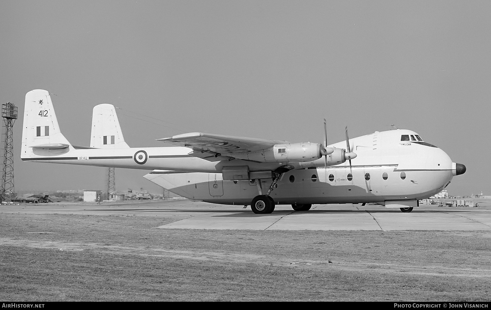 Aircraft Photo of XP412 | Armstrong Whitworth AW-660 Argosy C.1 | UK - Air Force | AirHistory.net #372554