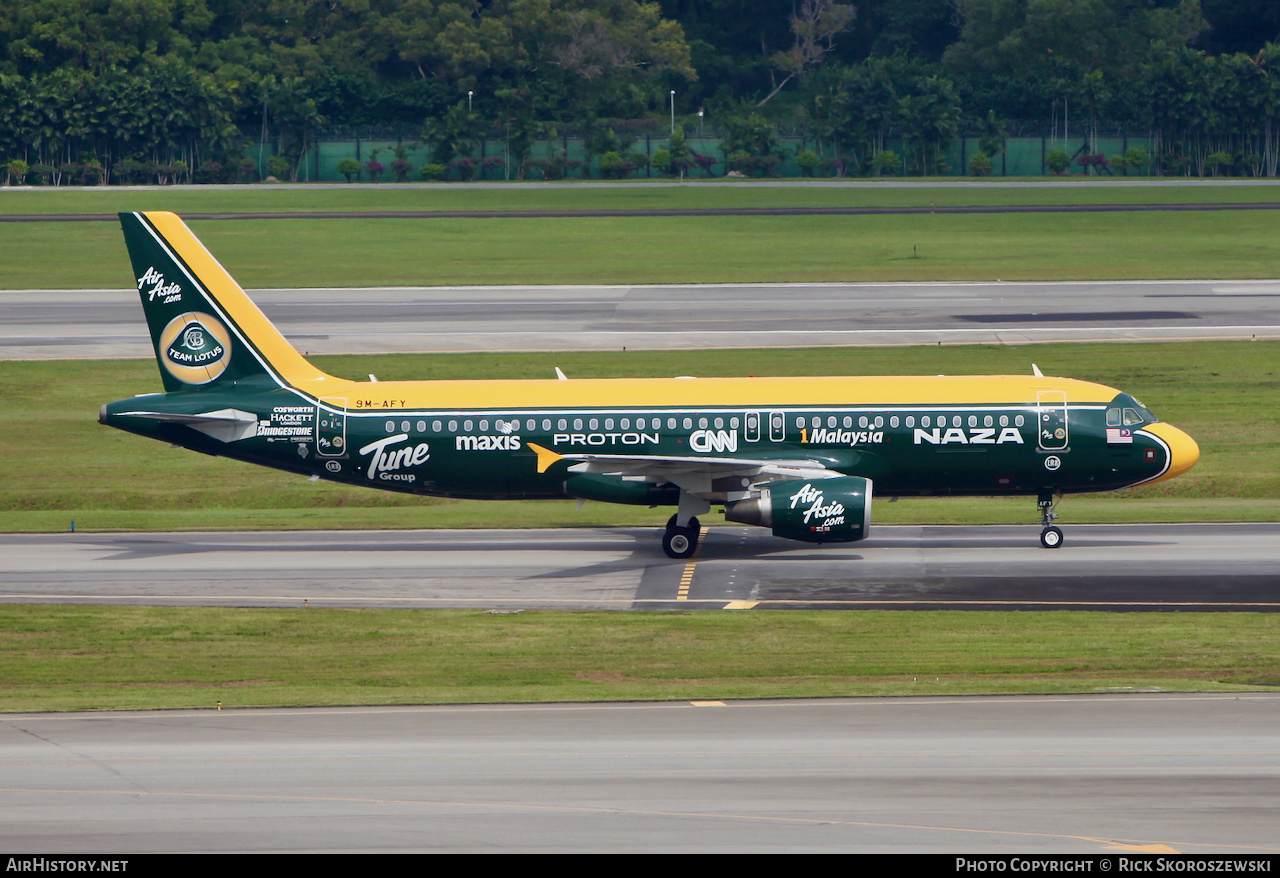 Aircraft Photo of 9M-AFY | Airbus A320-216 | AirAsia | AirHistory.net #372563