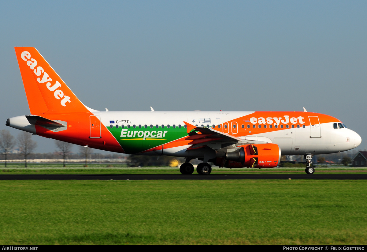 Aircraft Photo of G-EZDL | Airbus A319-111 | EasyJet | AirHistory.net #372567
