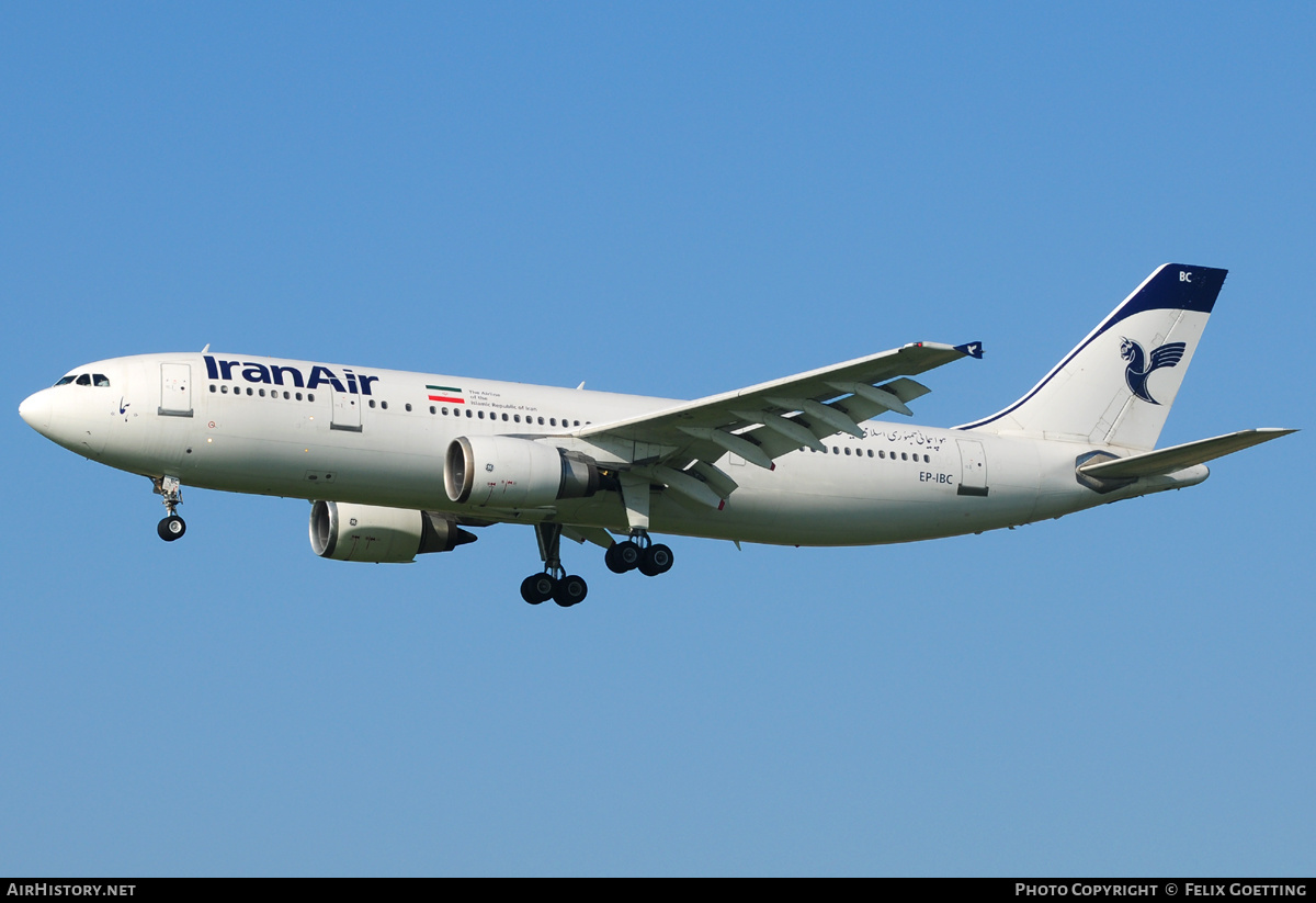 Aircraft Photo of EP-IBC | Airbus A300B4-605R | Iran Air | AirHistory.net #372586