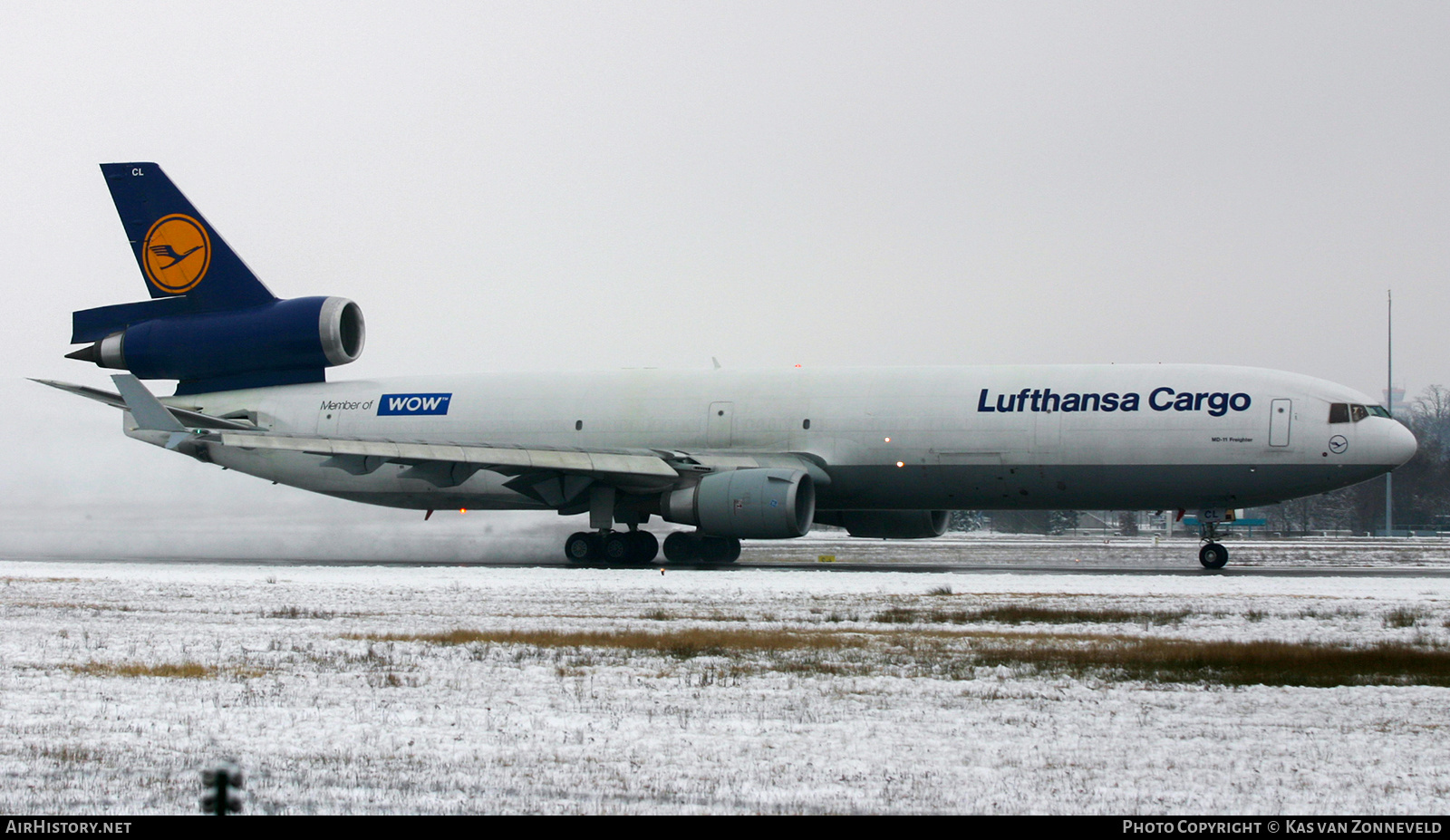 Aircraft Photo of D-ALCL | McDonnell Douglas MD-11F | Lufthansa Cargo | AirHistory.net #372587