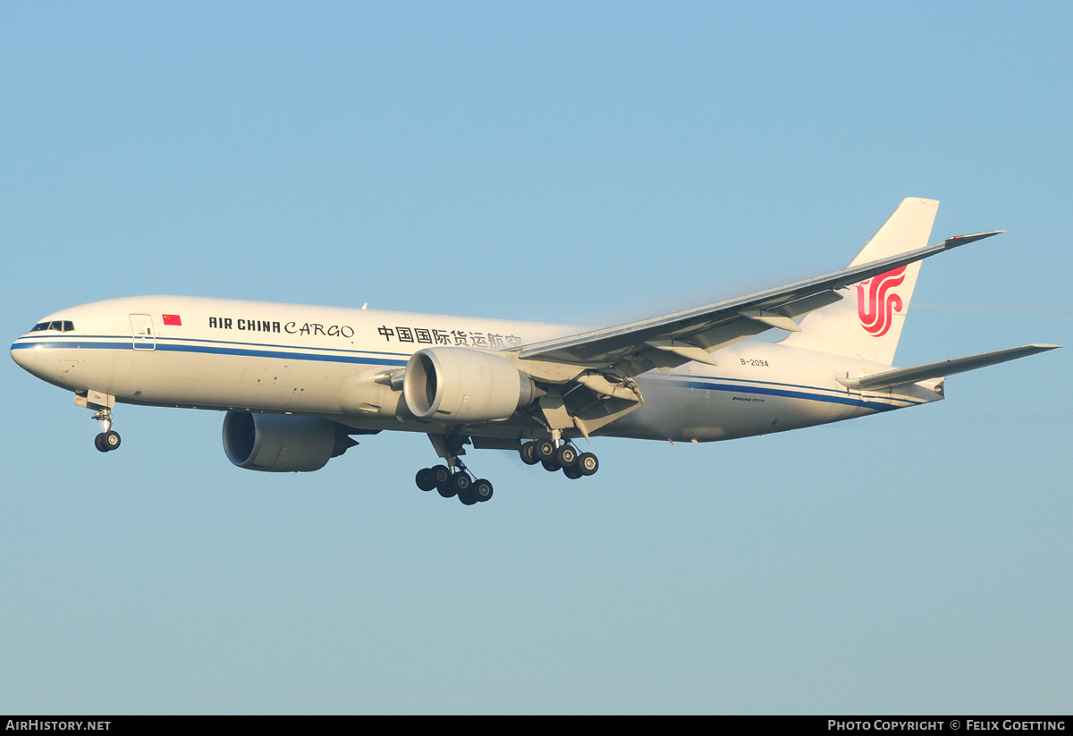 Aircraft Photo of B-2094 | Boeing 777-FFT | Air China Cargo | AirHistory.net #372597