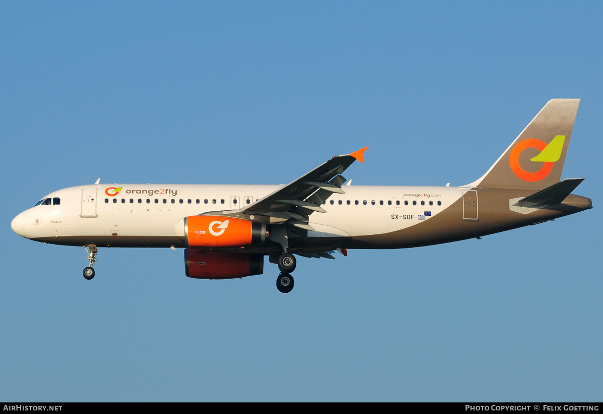Aircraft Photo of SX-SOF | Airbus A320-232 | Orange2fly | AirHistory.net #372610