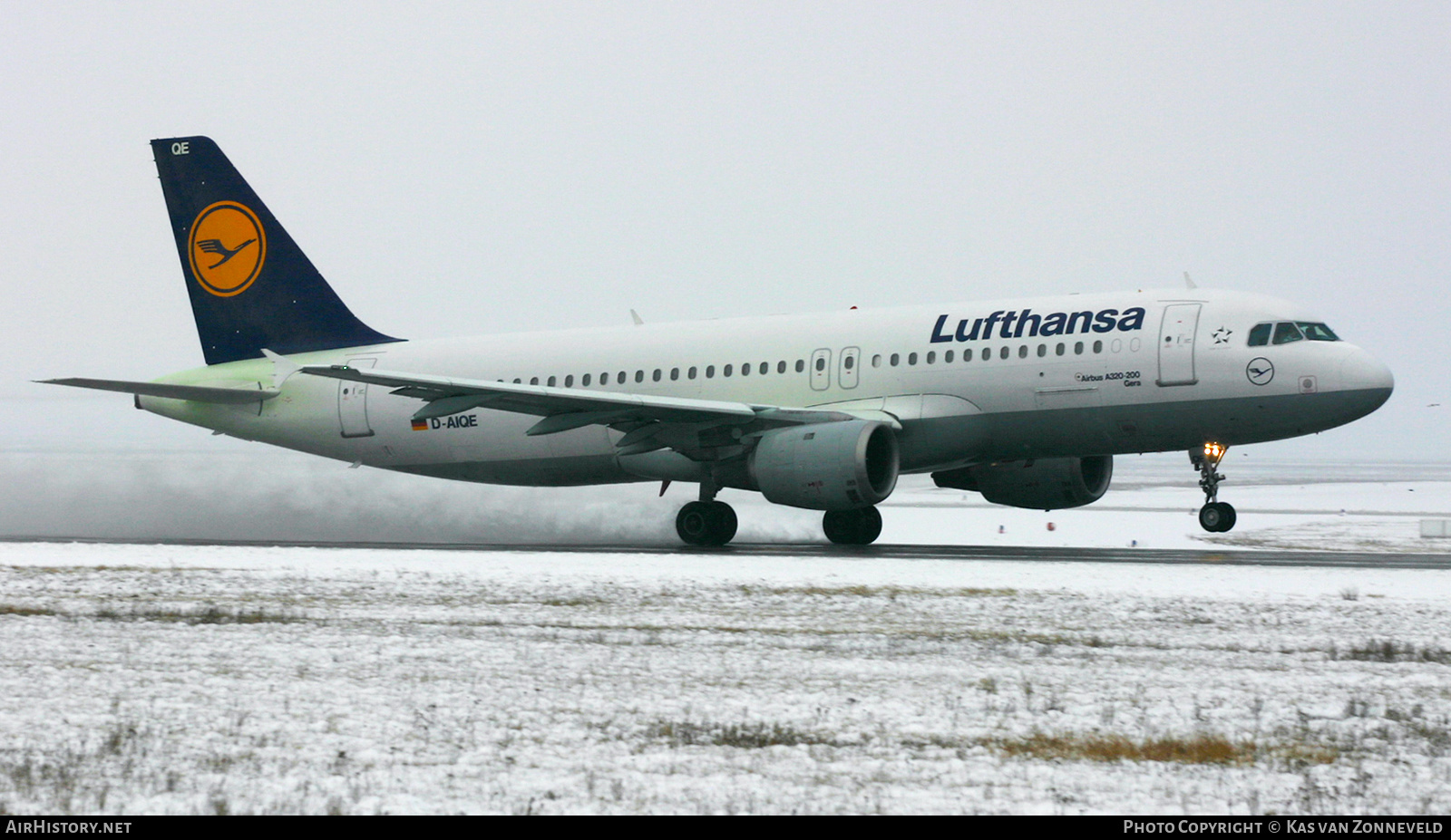 Aircraft Photo of D-AIQE | Airbus A320-211 | Lufthansa | AirHistory.net #372620