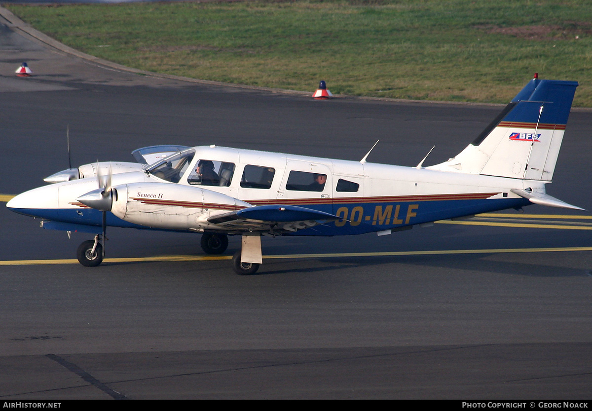 Aircraft Photo of OO-MLF | Piper PA-34-200T Seneca II | BFS - Belgian Flight School | AirHistory.net #372623