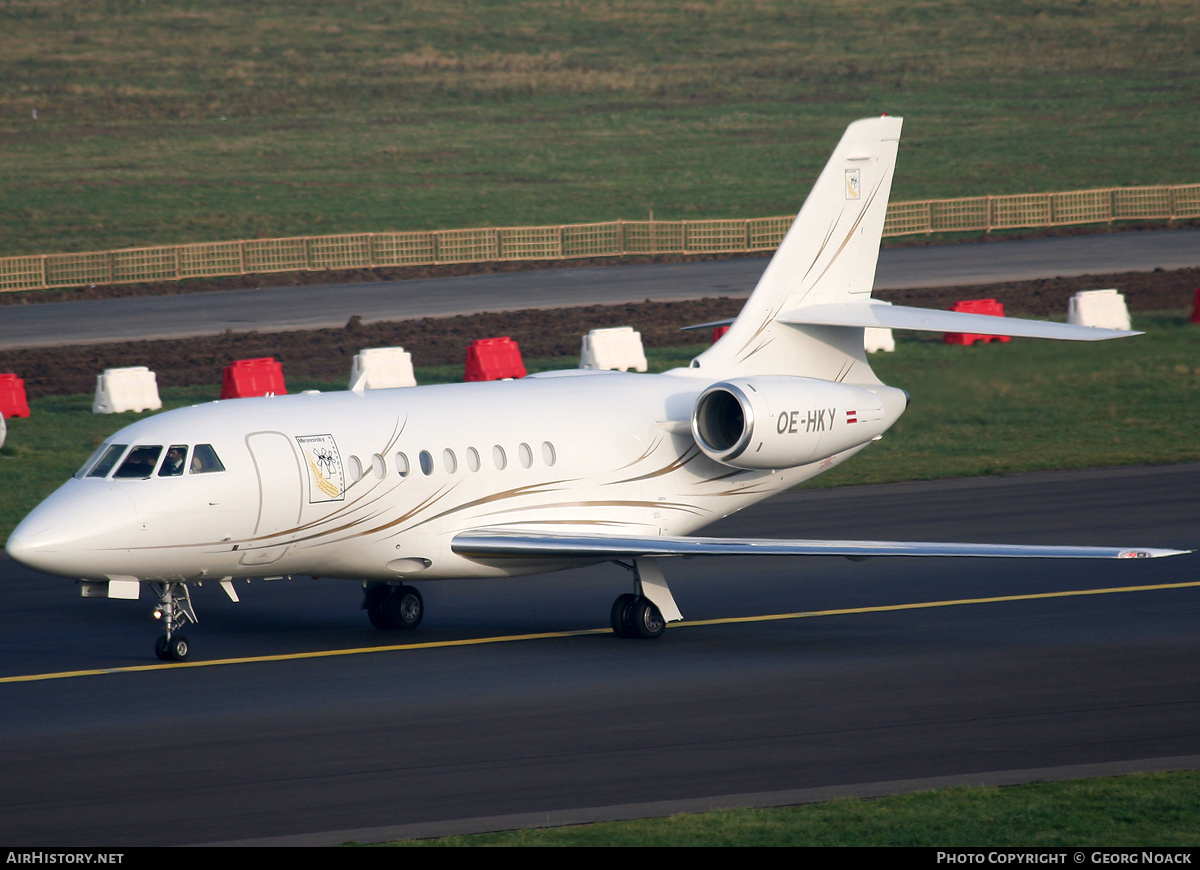 Aircraft Photo of OE-HKY | Dassault Falcon 2000 | AirHistory.net #372631