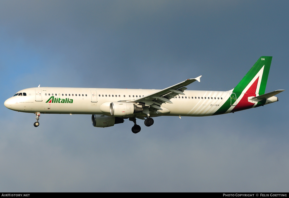Aircraft Photo of EI-IXH | Airbus A321-112 | Alitalia | AirHistory.net #372644