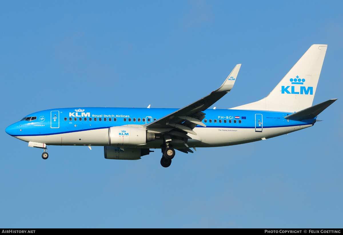 Aircraft Photo of PH-BGI | Boeing 737-7K2 | KLM - Royal Dutch Airlines | AirHistory.net #372645