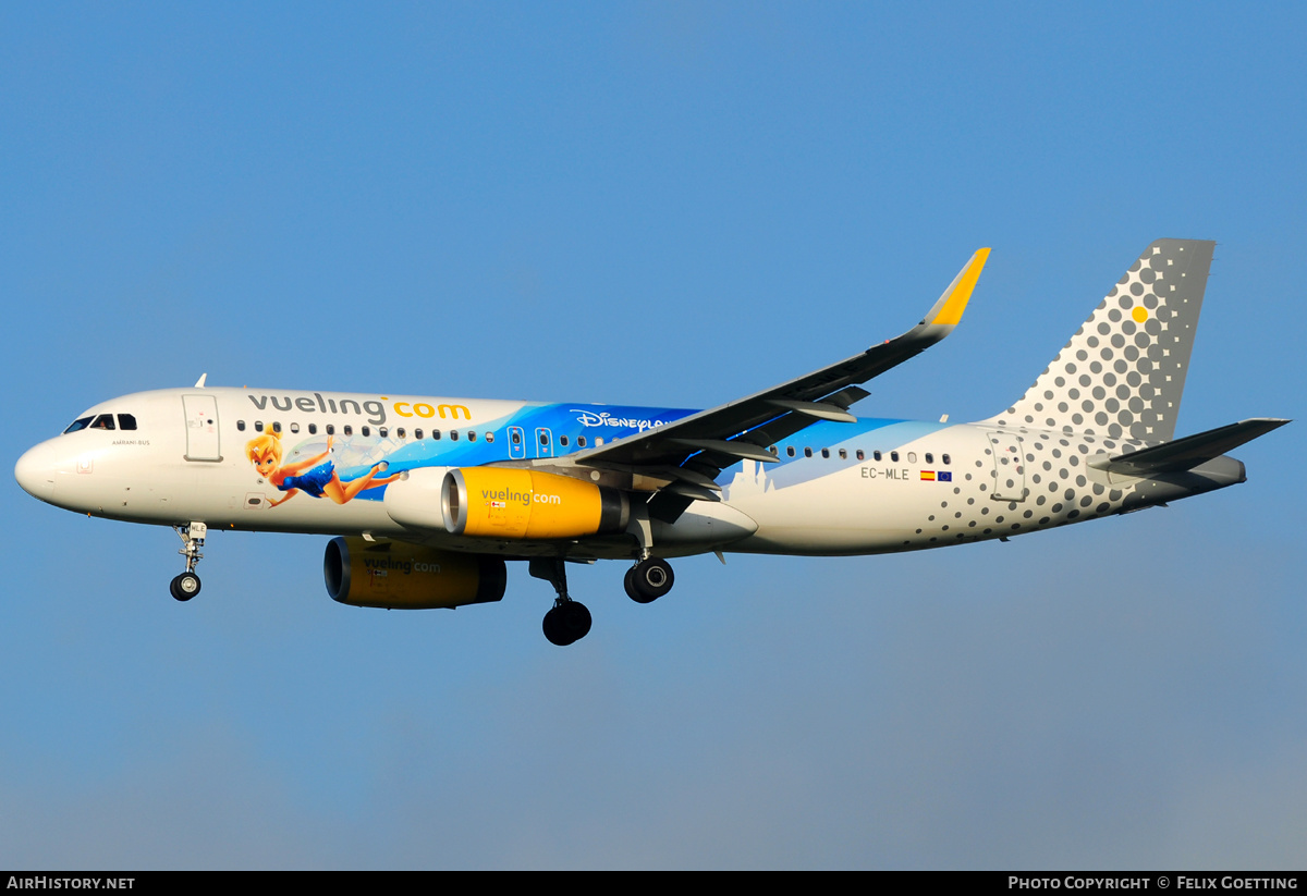 Aircraft Photo of EC-MLE | Airbus A320-232 | Vueling Airlines | AirHistory.net #372650