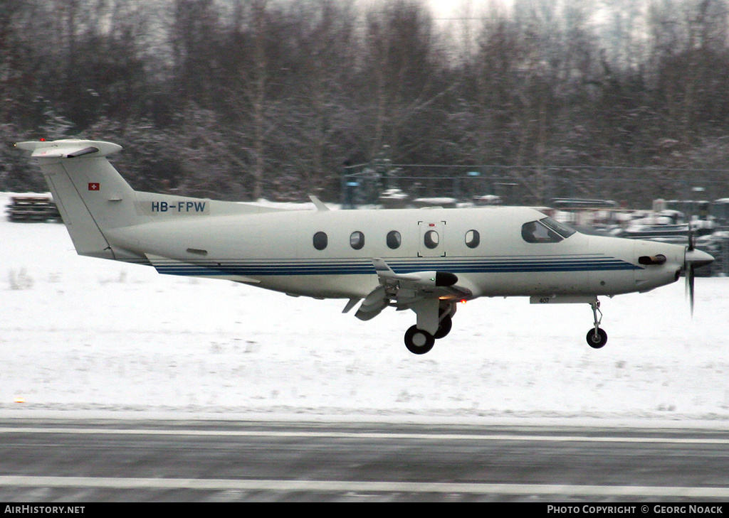 Aircraft Photo of HB-FPW | Pilatus PC-12/45 | AirHistory.net #372652