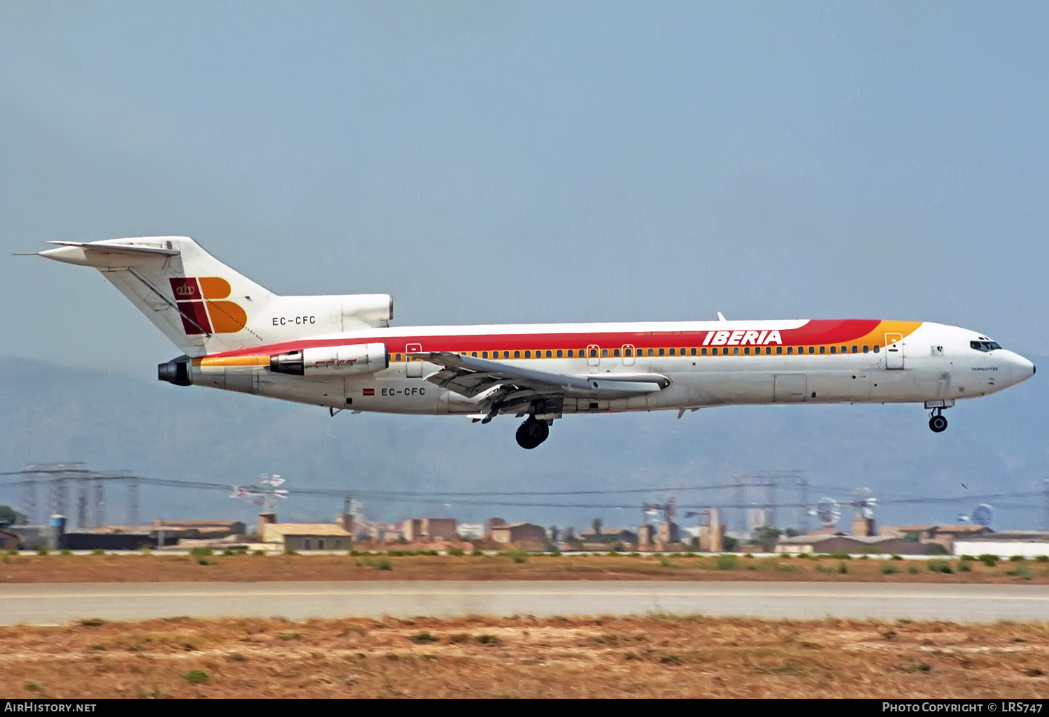 Aircraft Photo of EC-CFC | Boeing 727-256/Adv | Iberia | AirHistory.net #372665